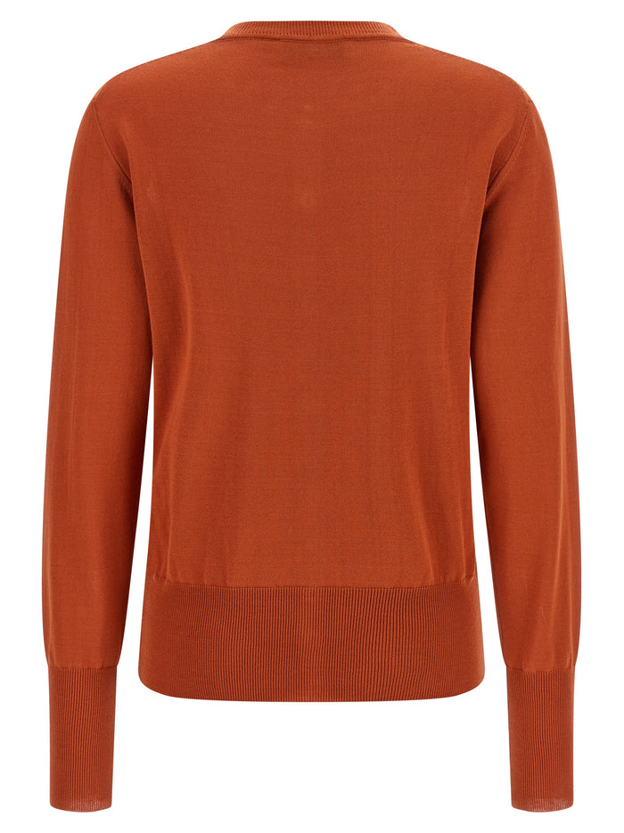 Vivienne Westwood 100% Cotton cardigan in orange — view 2