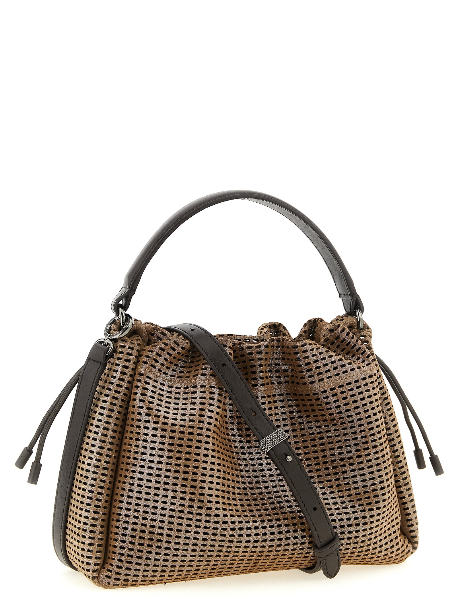 Brown Calfskin Handbag Bag