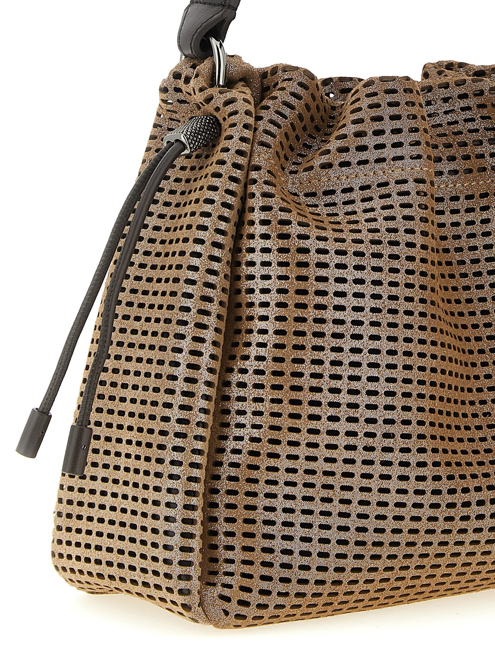 Brown Calfskin Handbag Bag