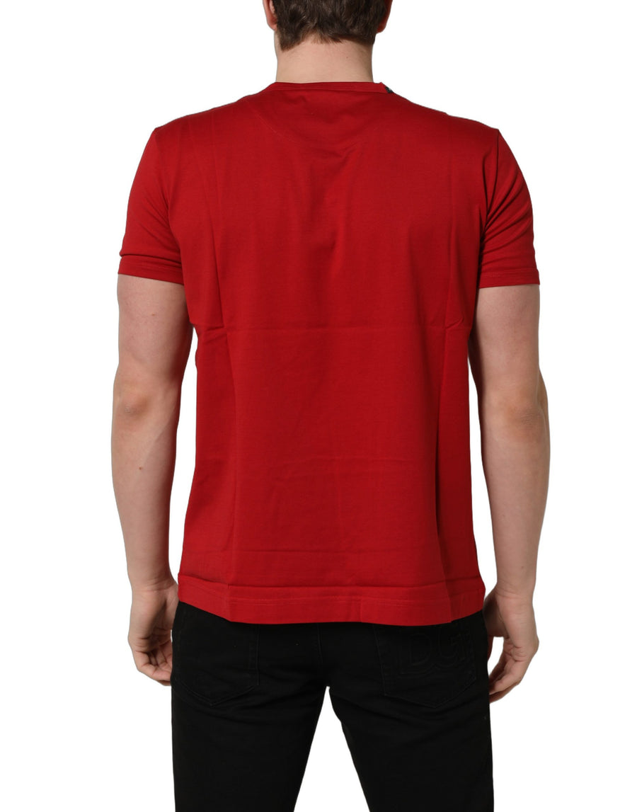 Dolce & Gabbana 100% Cotton t-shirt in red