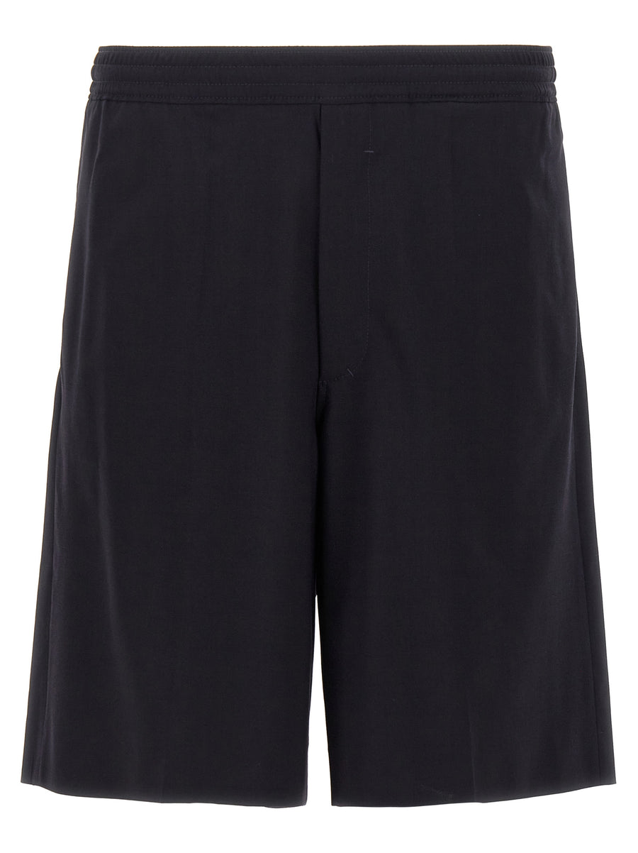Givenchy 58% Wool bermuda shorts in black