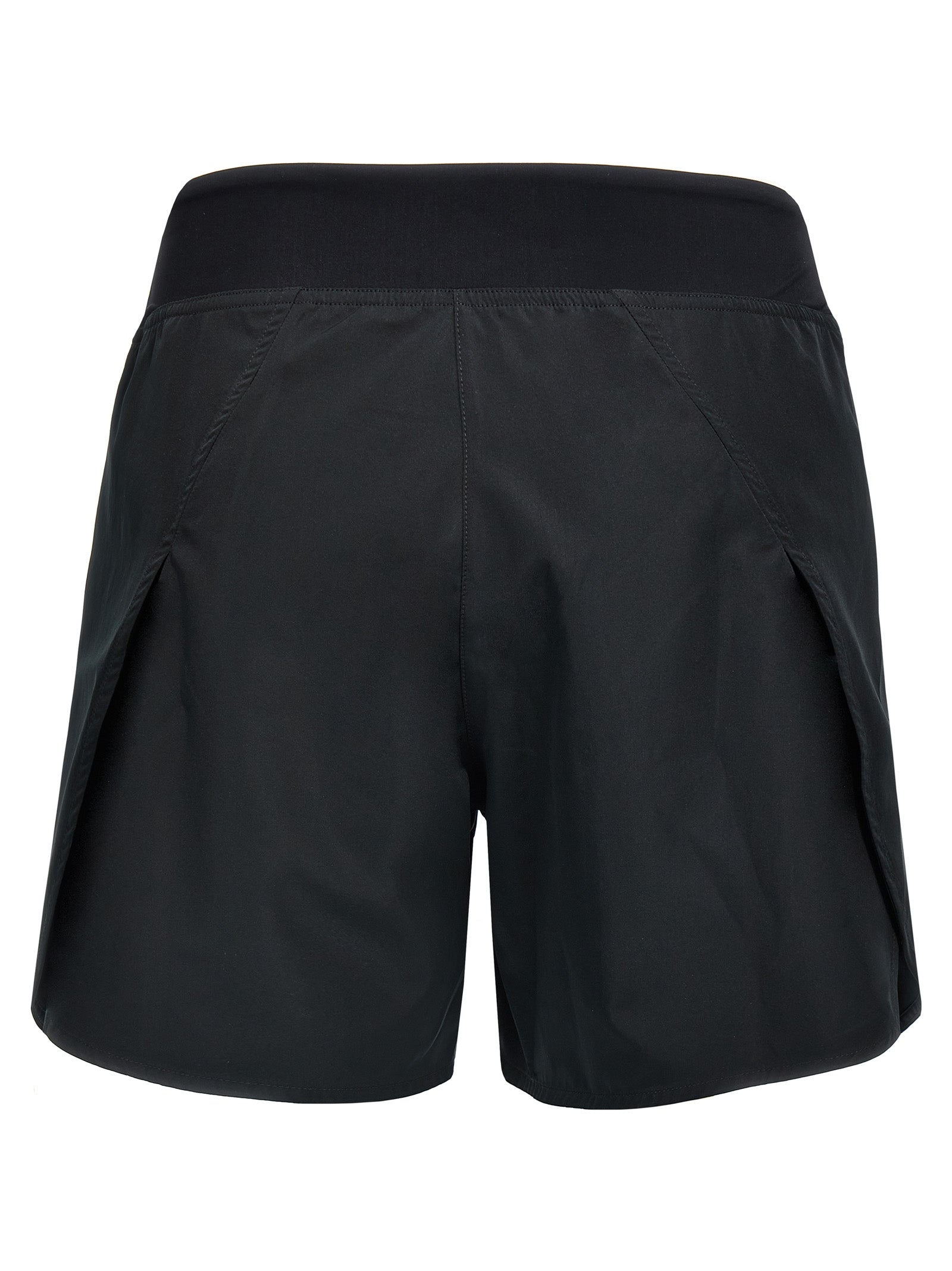 Jil Sander 100% Polyester bermuda shorts in black — view 2