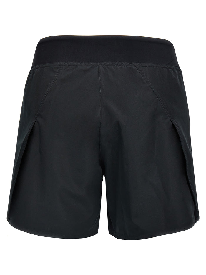 Jil Sander 100% Polyester bermuda shorts in black — view 2