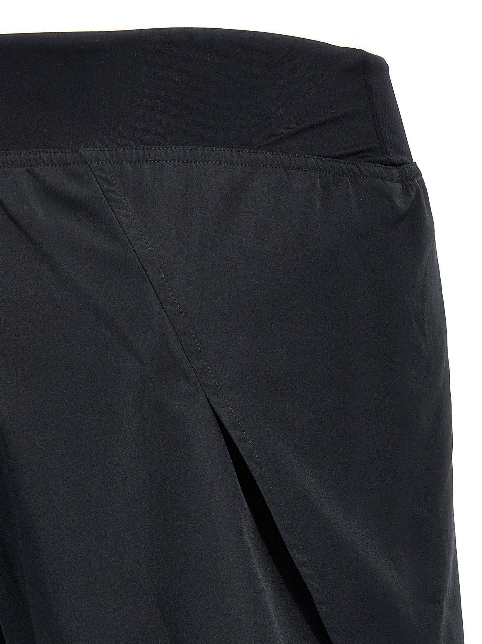 Jil Sander 100% Polyester bermuda shorts in black — view 4