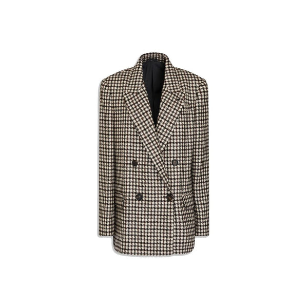 Brunello Cucinelli 33% Alpaca blazer in brown