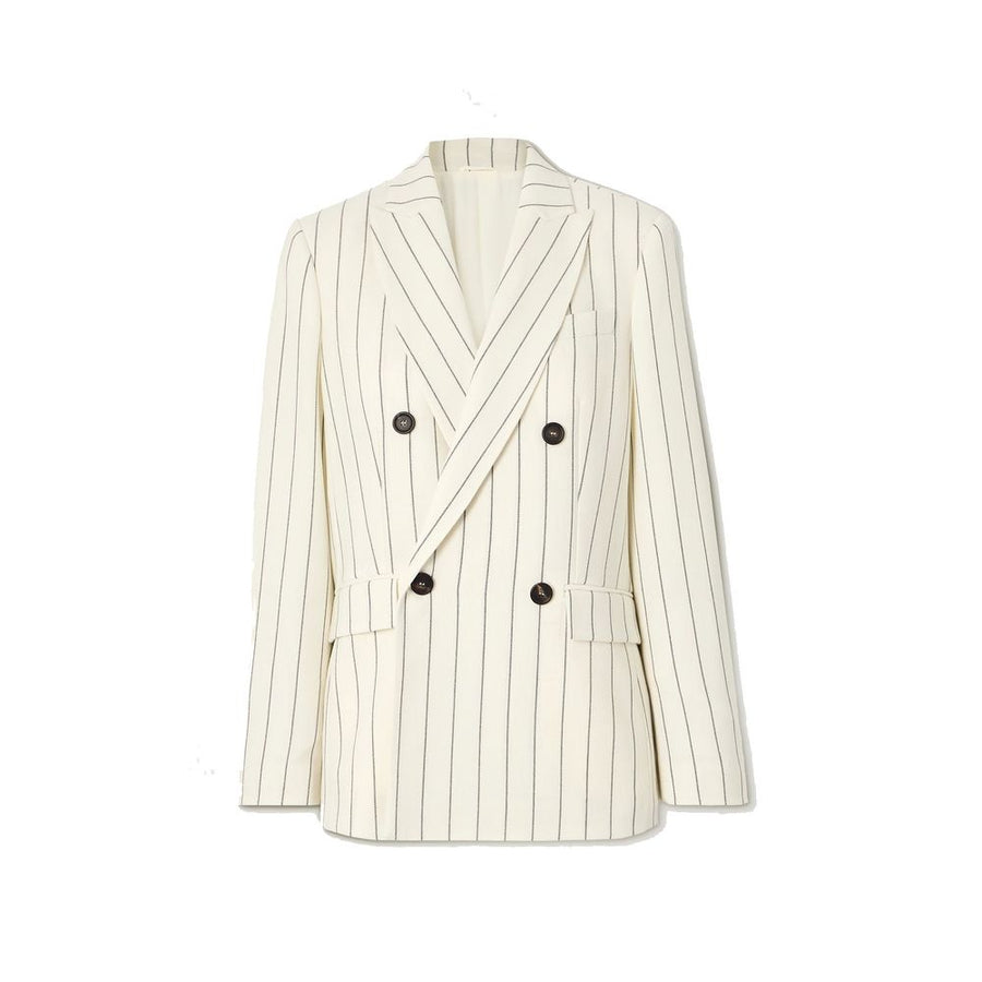 Brunello Cucinelli 100% Wool blazer in white