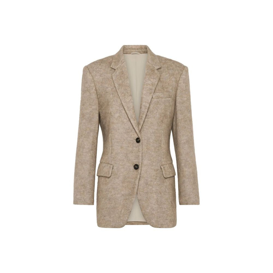 Brunello Cucinelli 13% Cashmere blazer in beige