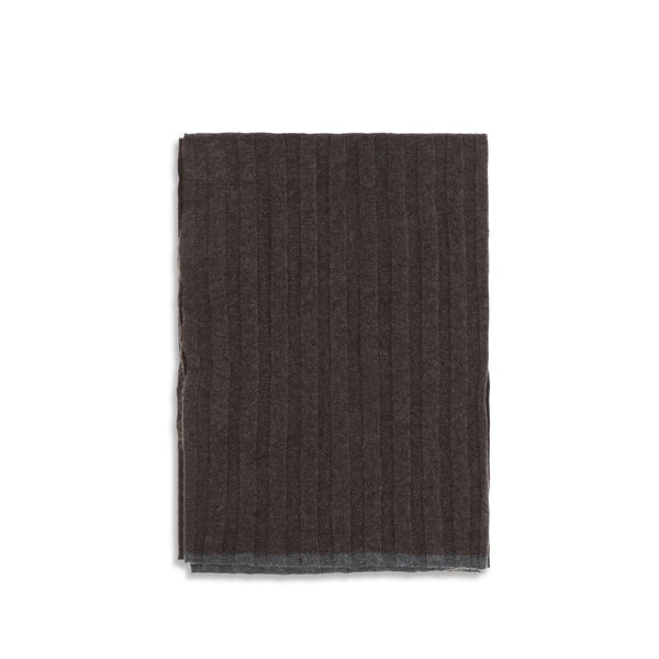 Brunello Cucinelli 100% cashmere scarf in brown