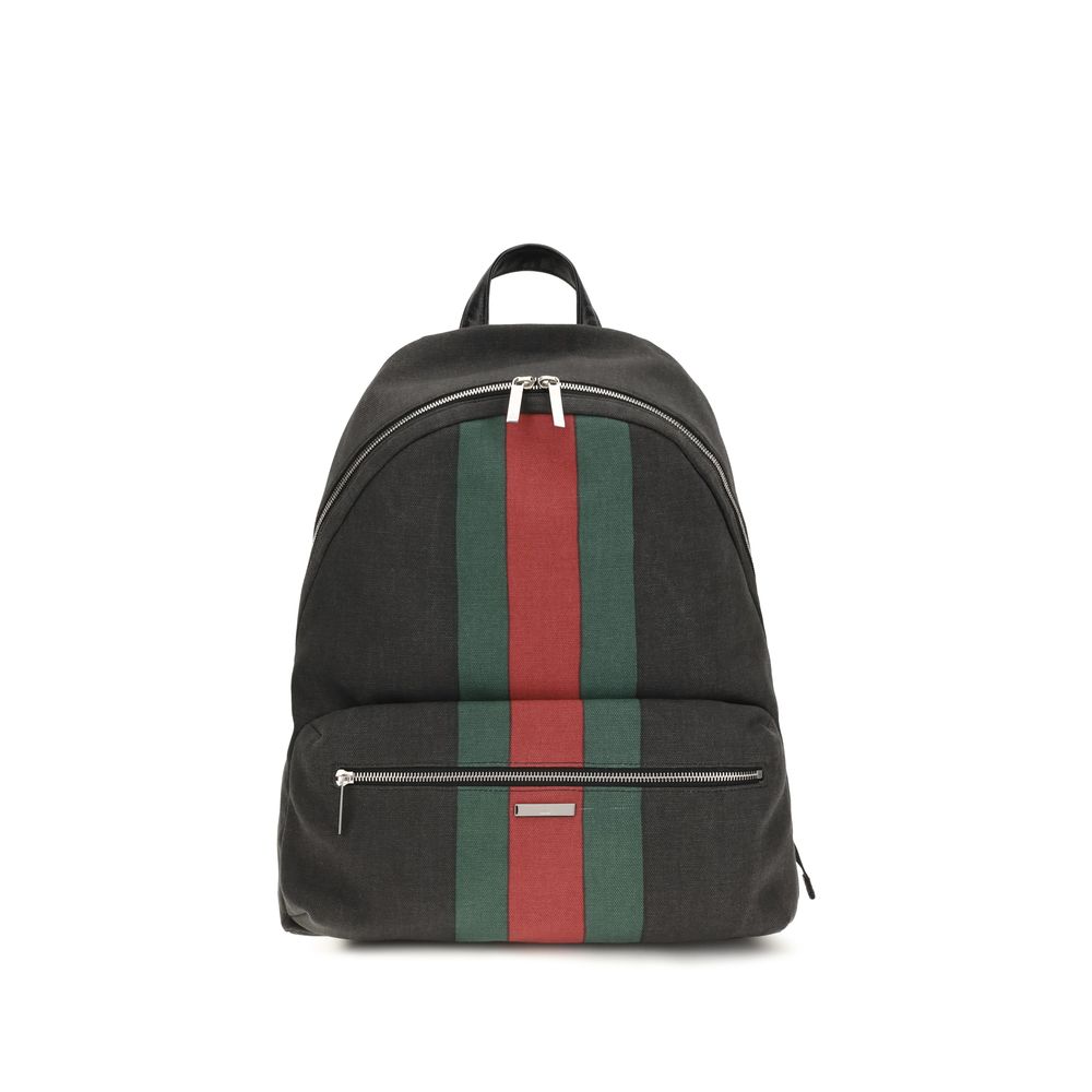 Gucci 100% Fabric backpack in black