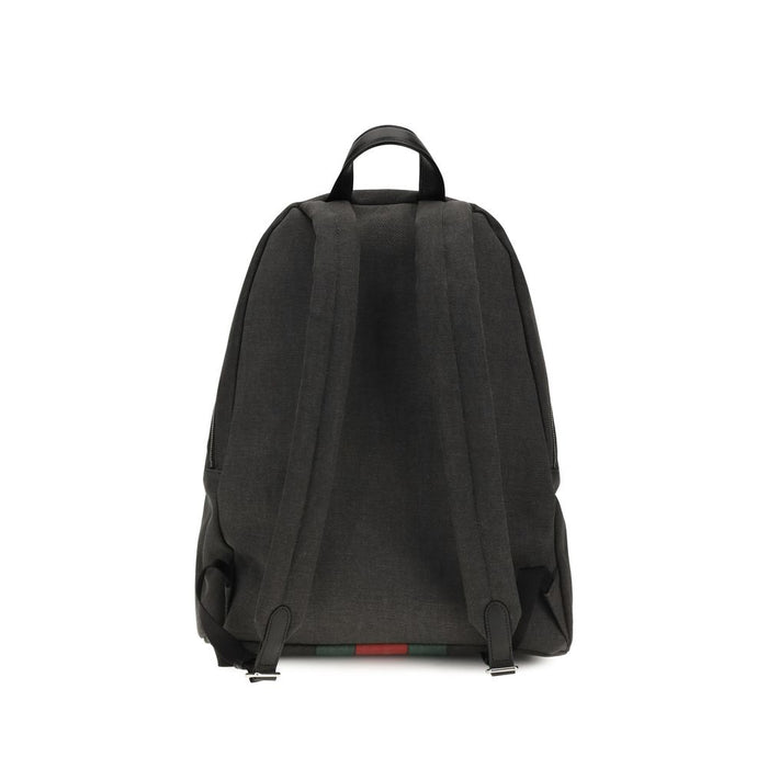 Gucci 100% Fabric backpack in black — view 2