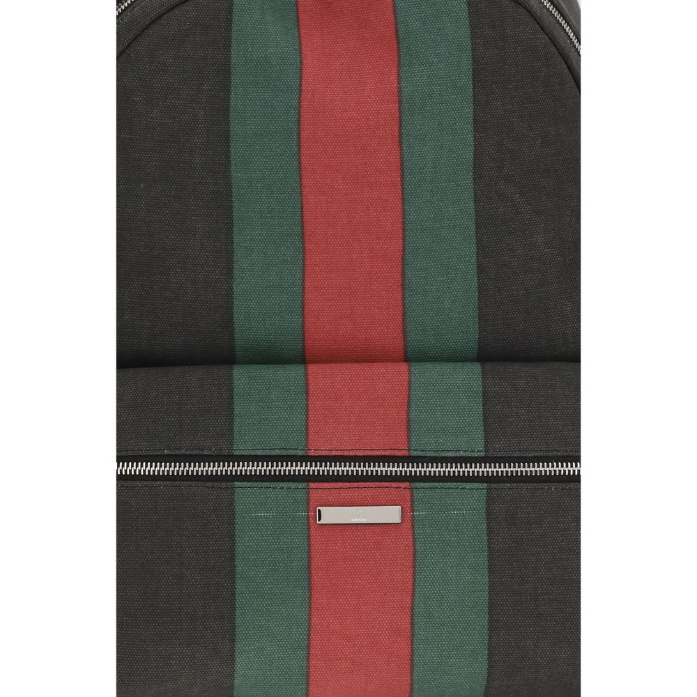 Gucci 100% Fabric backpack in black — view 3