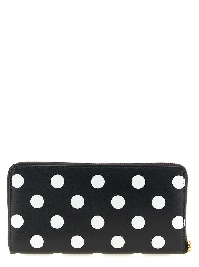 Comme des Garçons 100% calfskin leather wallet in black — view 2