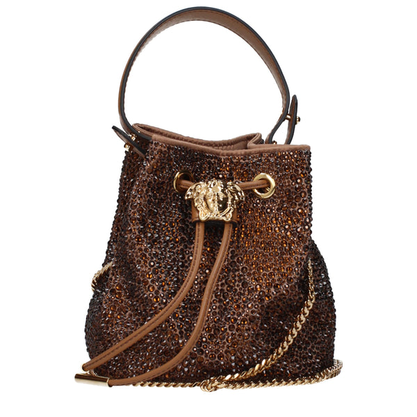 Versace shoulder bag in brown