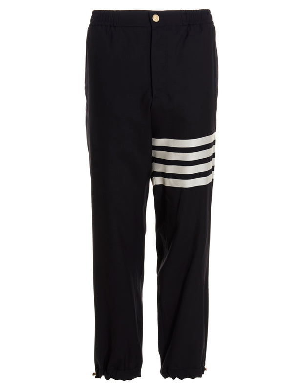 Thom Browne 100% Wool trousers in black