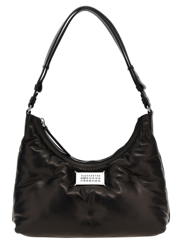 Maison Margiela 100% Lamb Leather shoulder bag in black