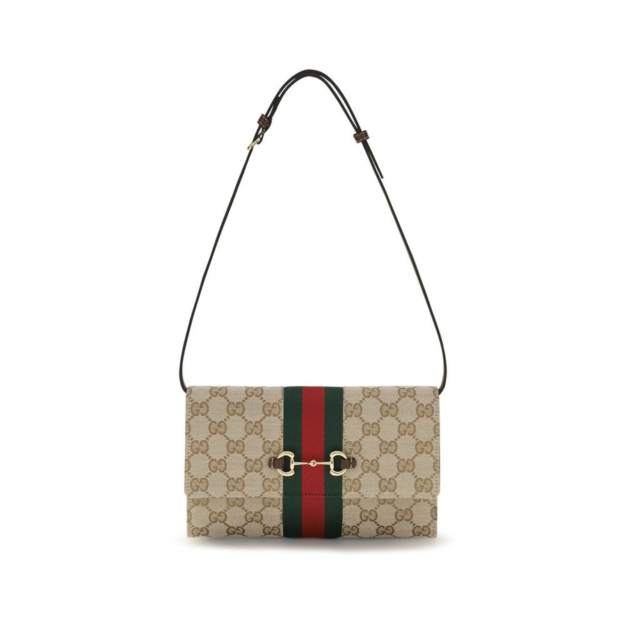 Gucci 52% Polyester wallet in beige