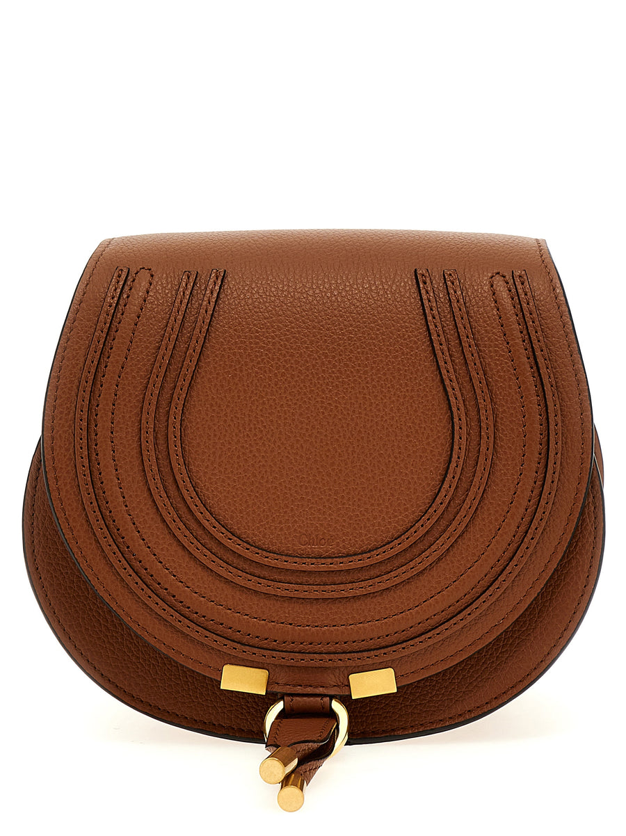 Chloé 100% lamb leather crossbody bag in brown