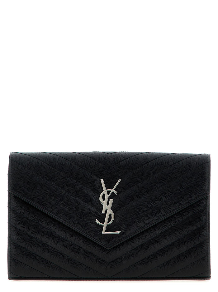 Black Calfskin Clutch Bag