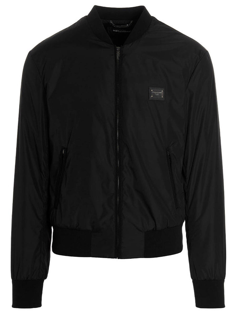 Dolce & Gabbana 100% Polyamide jacket in black