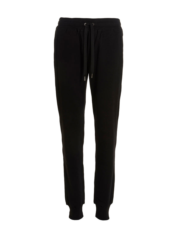 Dolce & Gabbana 100% Cotton joggers in black