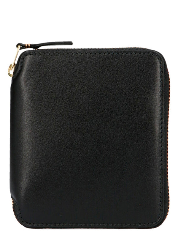 Comme des Garçons 100% calfskin leather (Bos Taurus) wallet in black