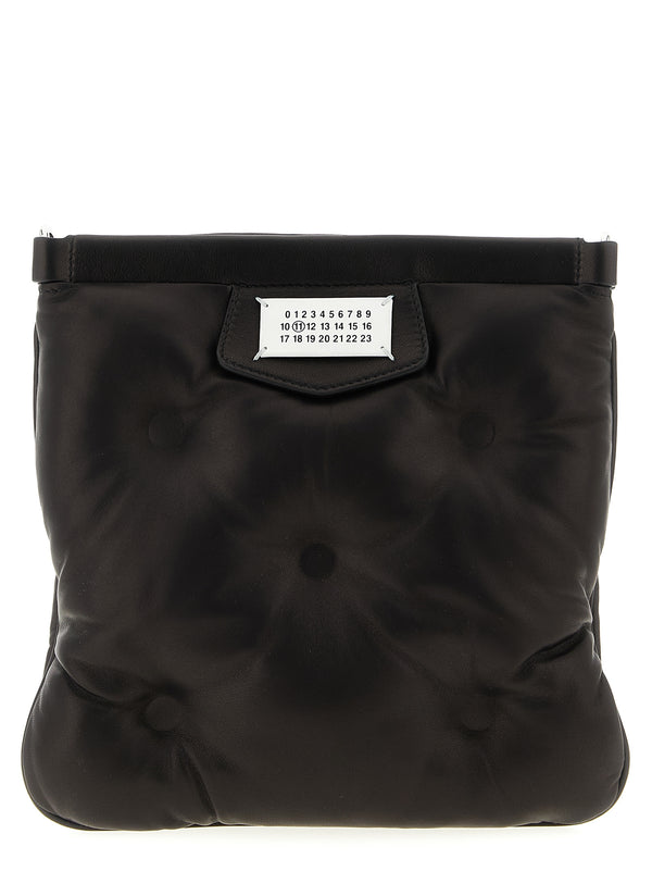 Maison Margiela 100% Sheepskin Leather crossbody bag in black