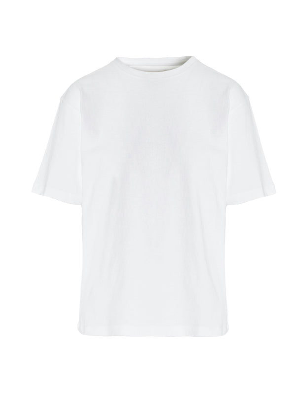Khaite 100% Cotton t-shirt in white