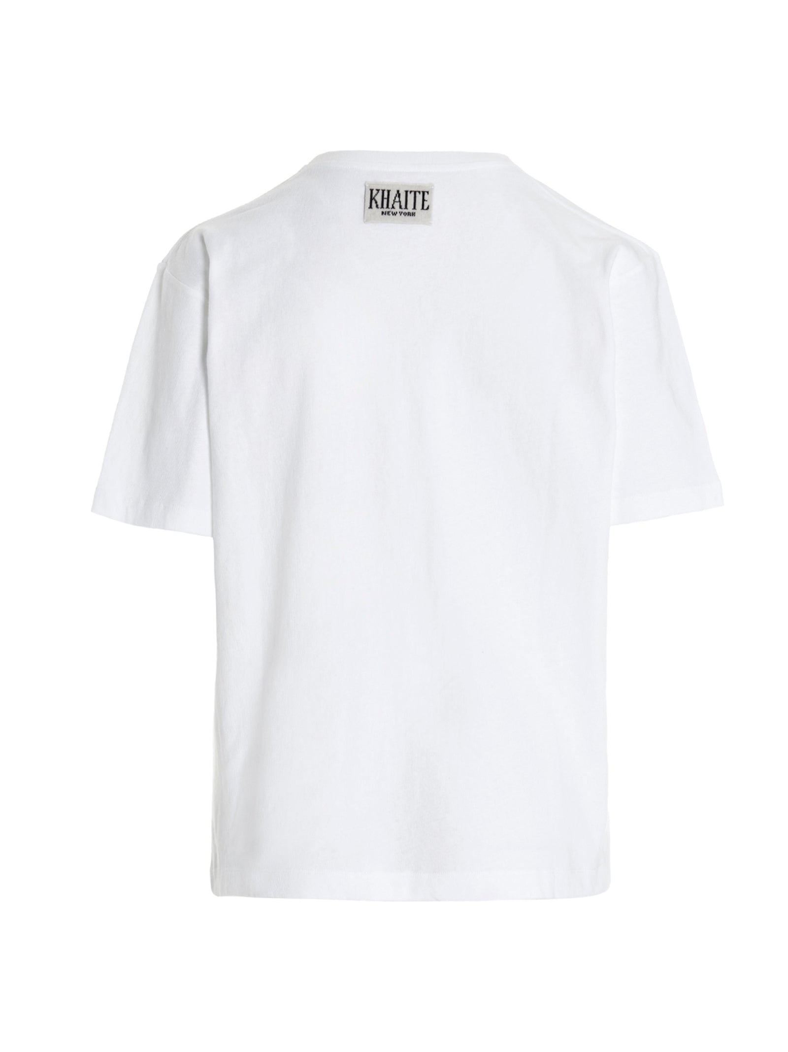 Khaite 100% Cotton t-shirt in white — view 2