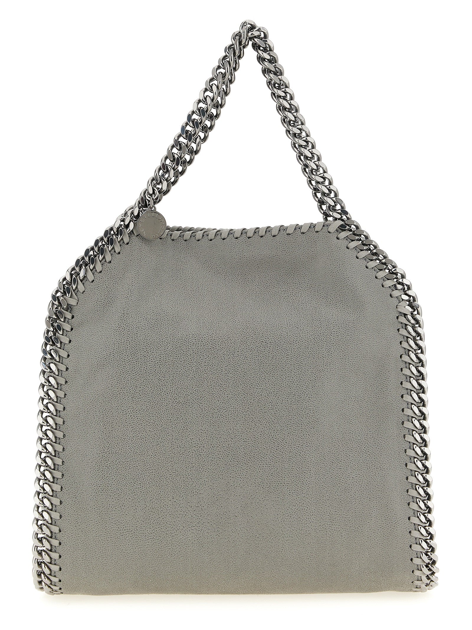 Gray Polyester Handbag Bag