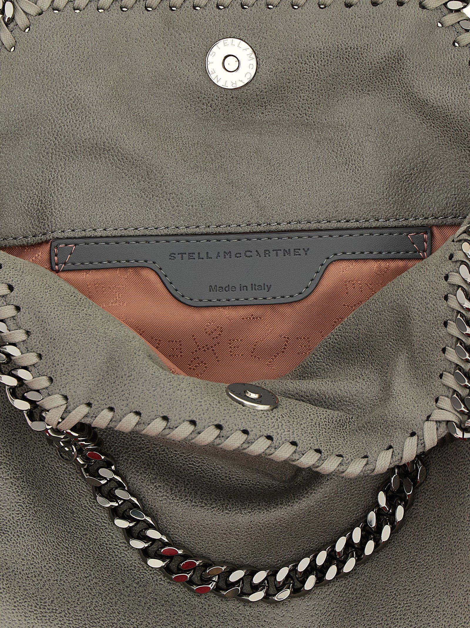 Gray Polyester Handbag Bag