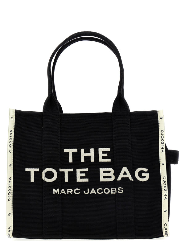 Marc Jacobs 64% cotton tote bag in black