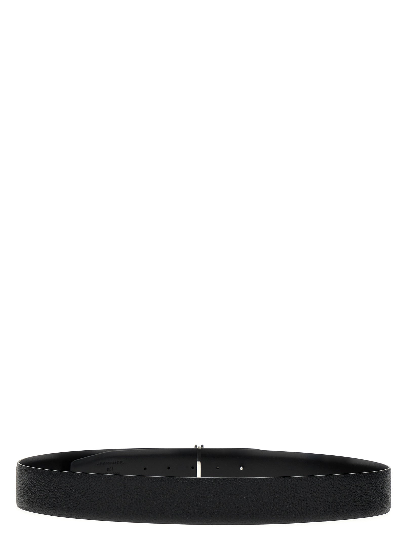 Tom Ford 100% calf leather (bos taurus) belt in black — view 2