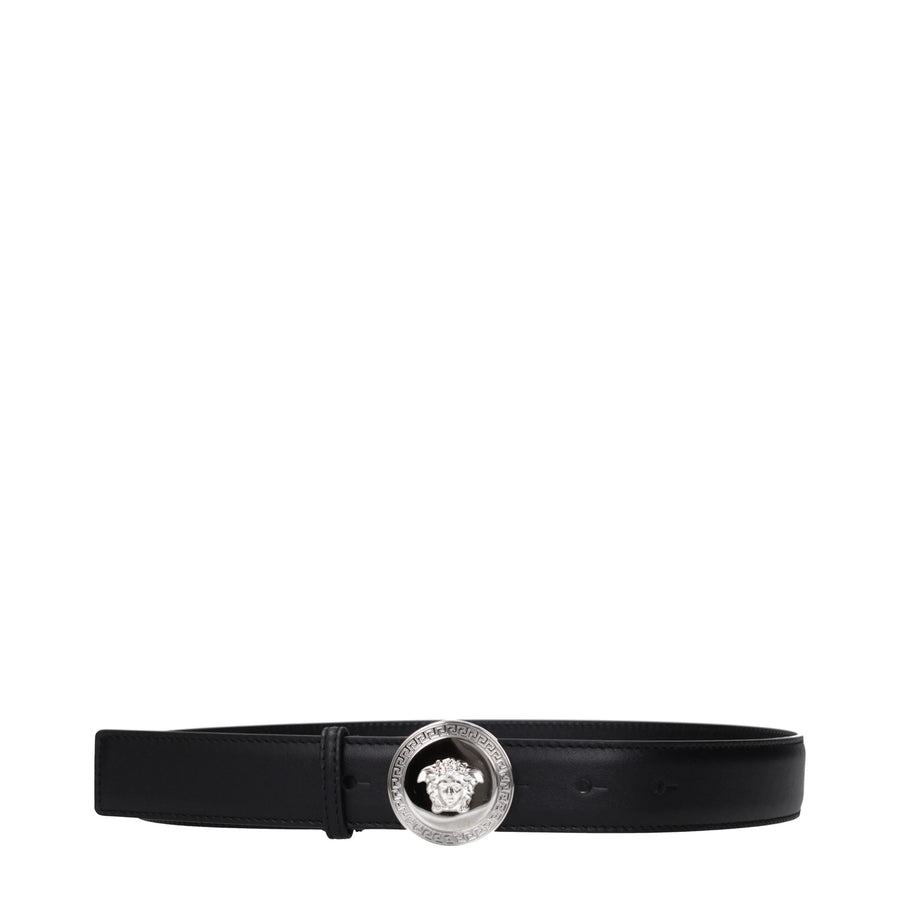 Versace Leather belt in black