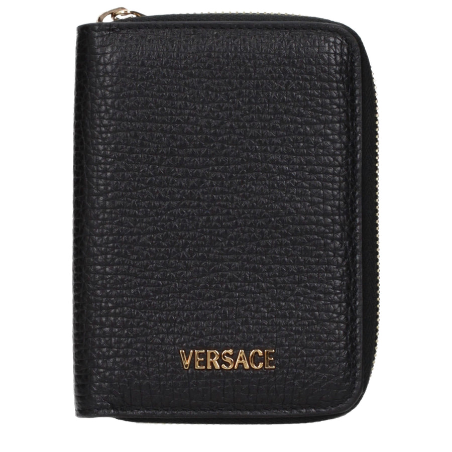 Versace coin purse in black