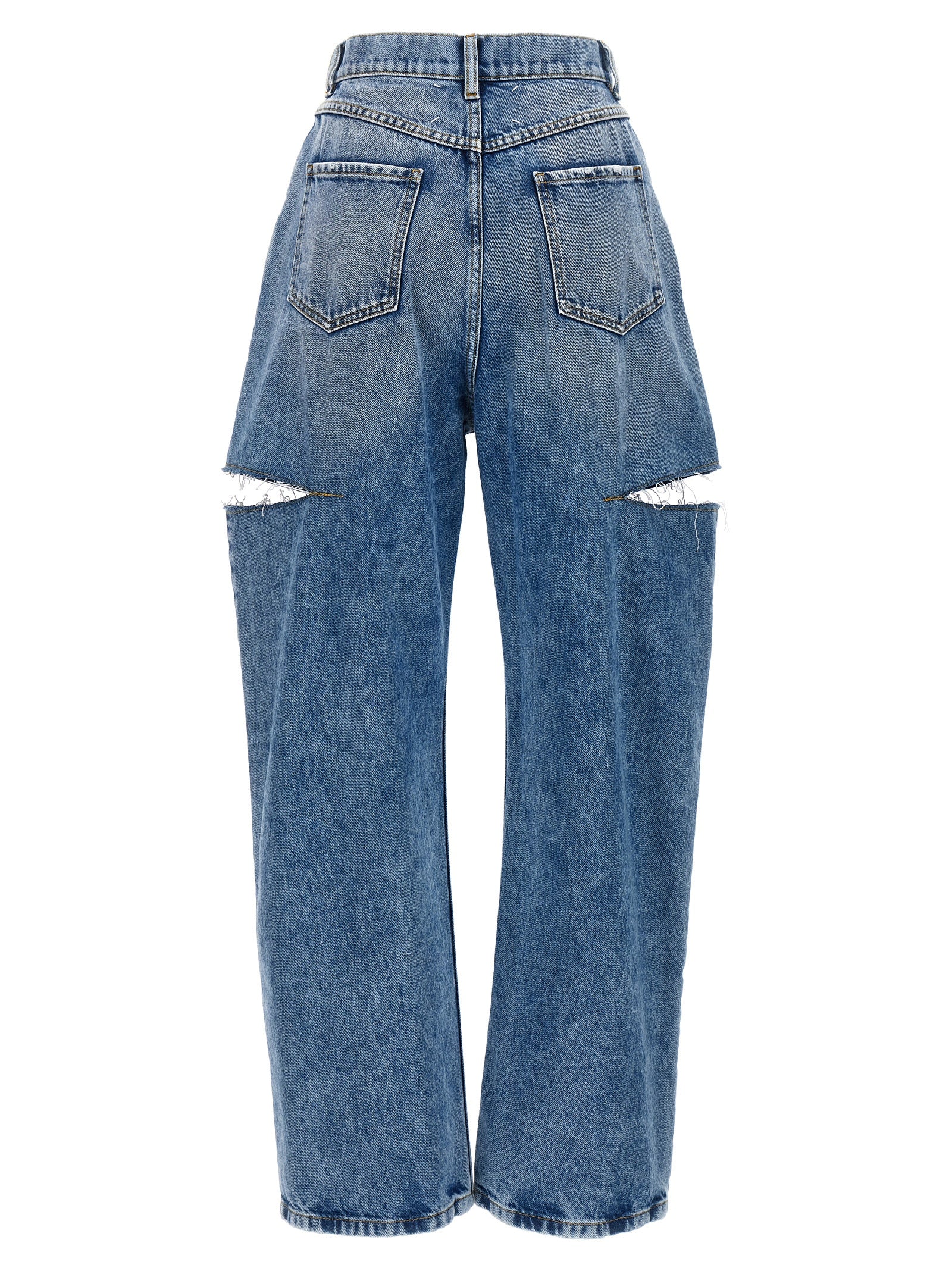 Maison Margiela 100% Cotton jeans in blue — view 2