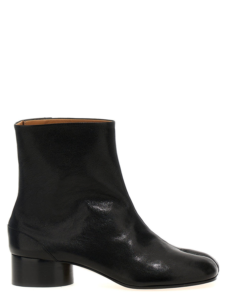 Maison Margiela 100% Ovine Leather ankle boot in black