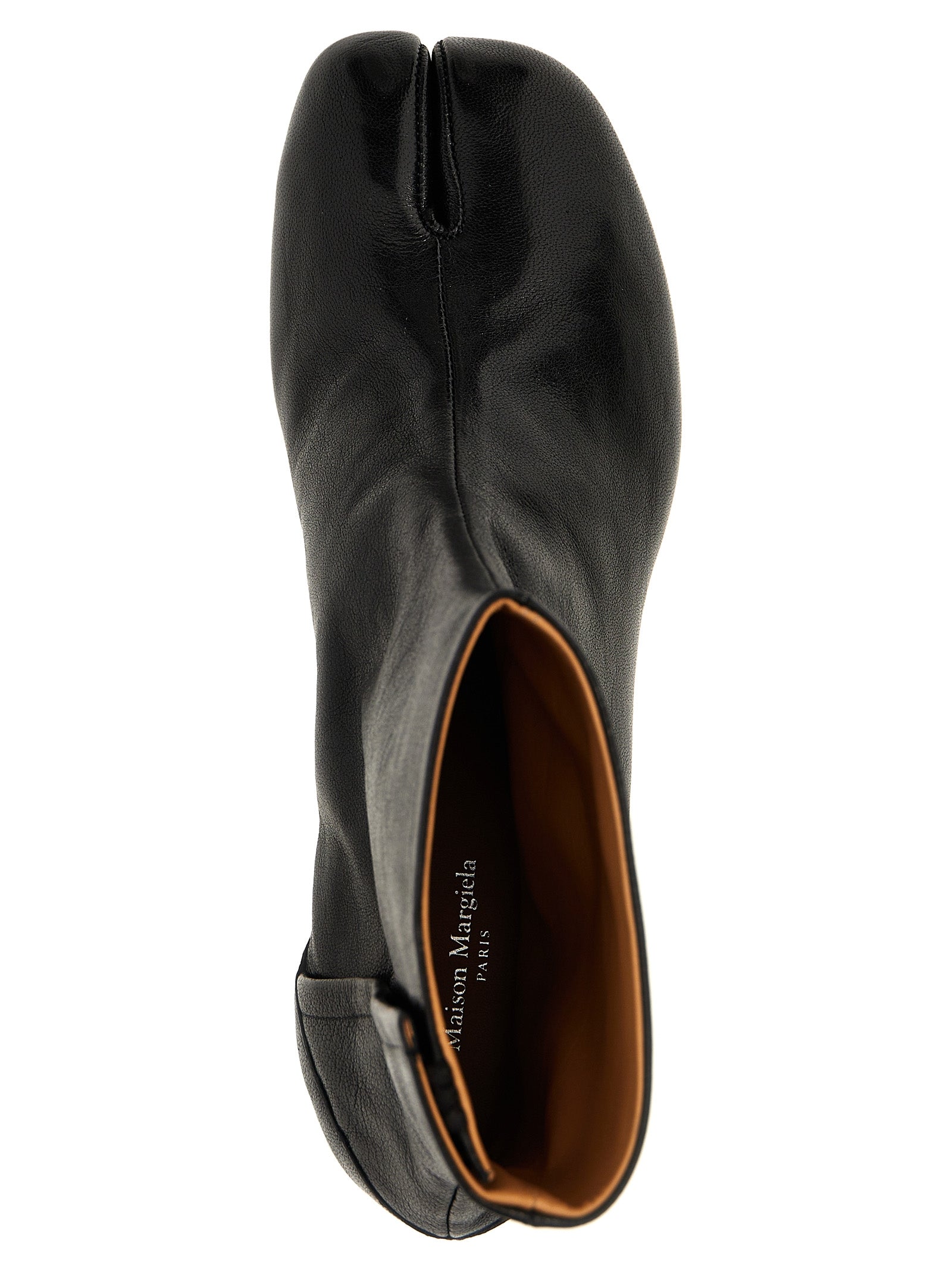Maison Margiela 100% Ovine Leather ankle boot in black — view 4