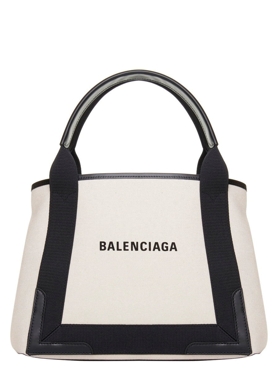 Balenciaga 100% Canvas tote bag in white
