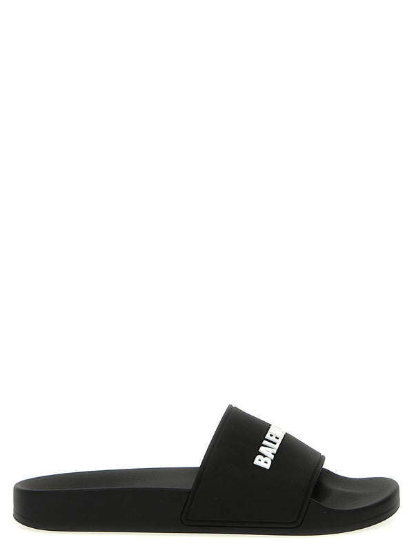 Balenciaga 100% TPU slide in black