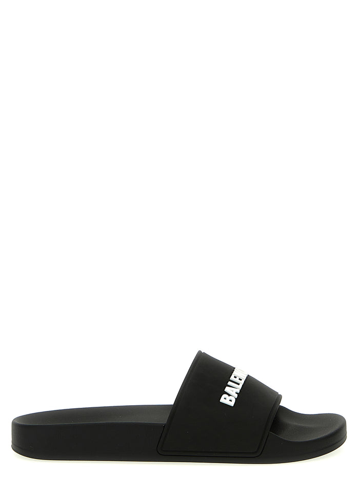 Balenciaga 100% TPU slide in black