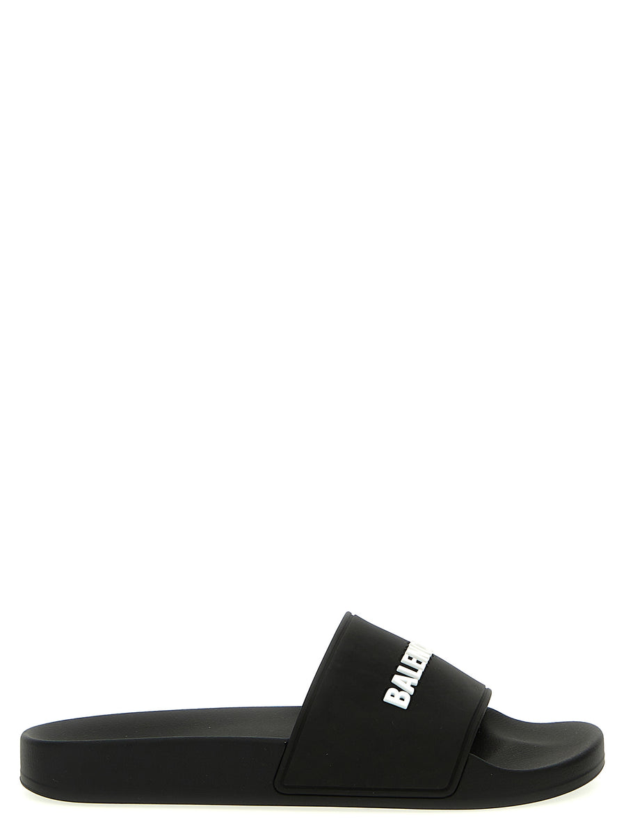 Balenciaga 100% TPU slide in black