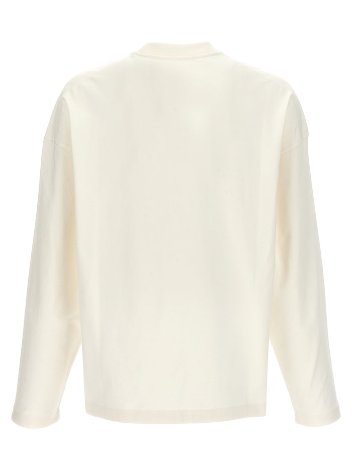 Jil Sander 100% Cotton t-shirt in white — view 2