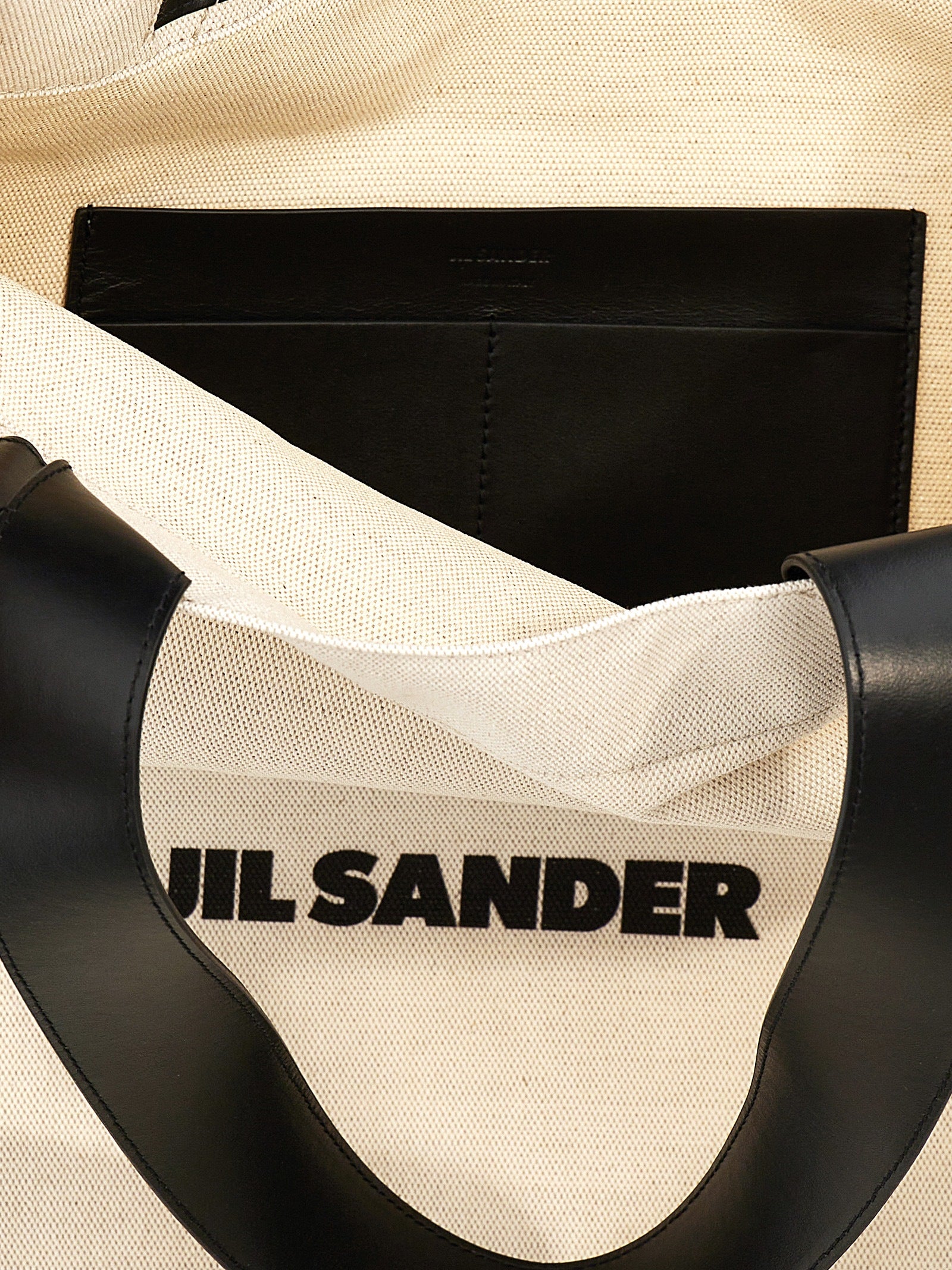 Bicolor Cotton Tote Bag