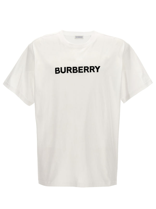 Burberry 100% cotton t-shirt in white
