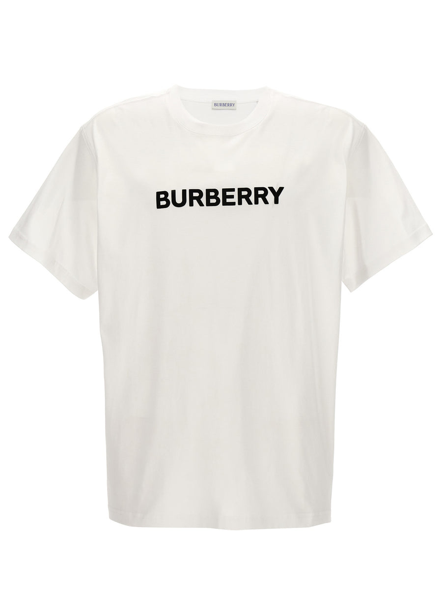 Burberry 100% cotton t-shirt in white