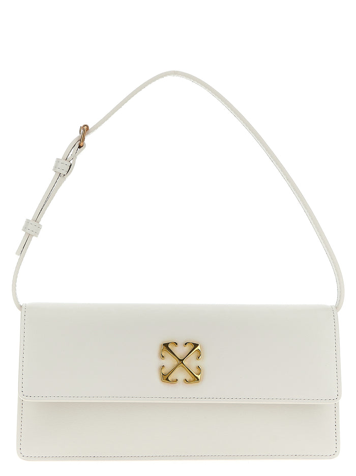 Off-White 100% Calfskin Leather shoulder bag in white
