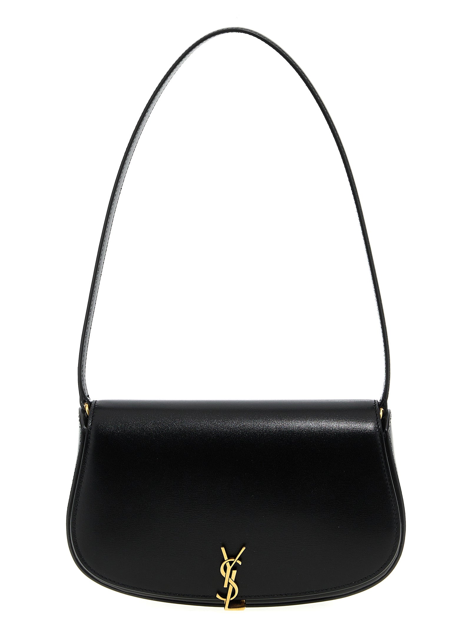 Saint Laurent 100% Calf Leather shoulder bag in black