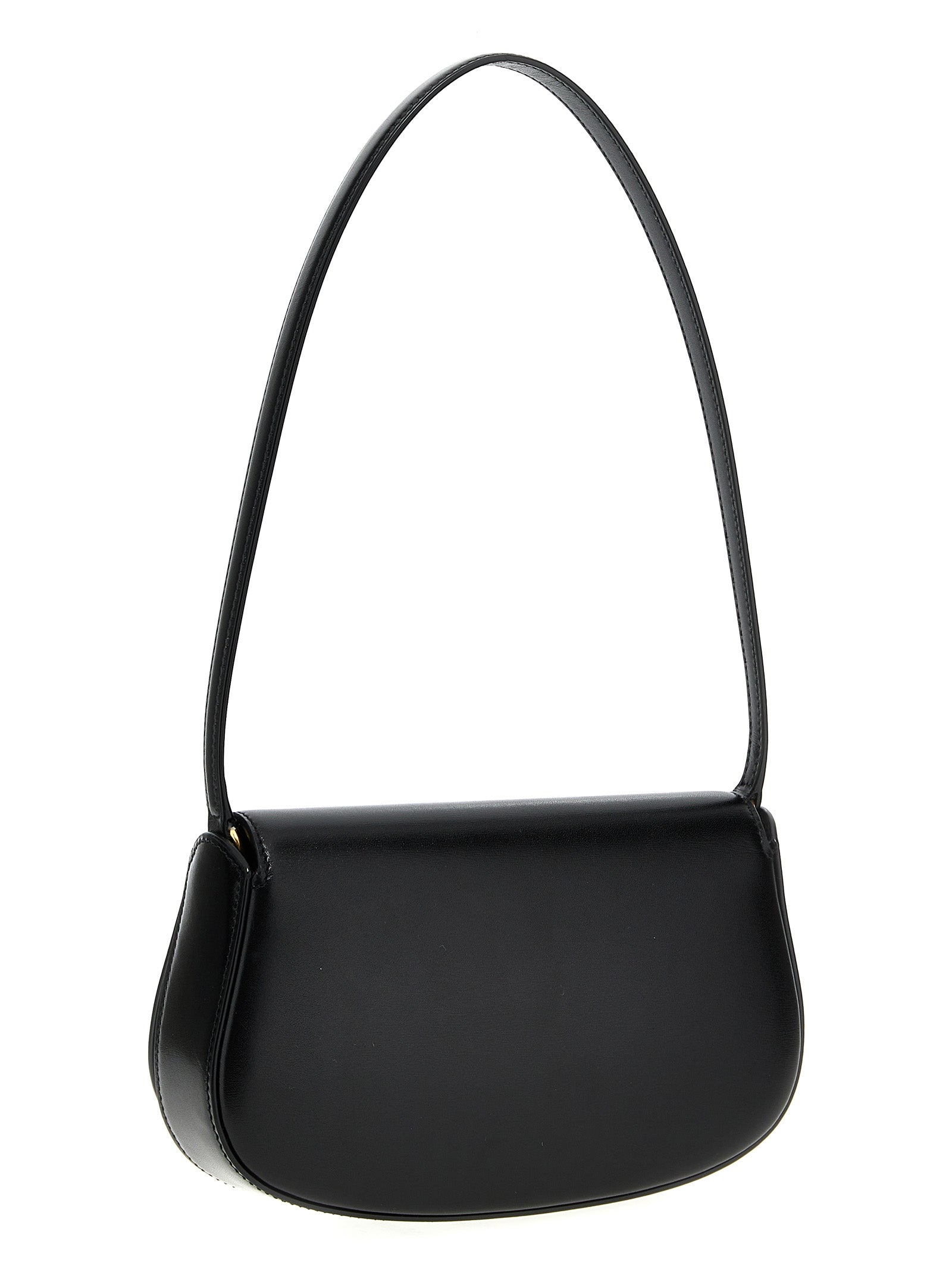 Saint Laurent 100% Calf Leather shoulder bag in black — view 2