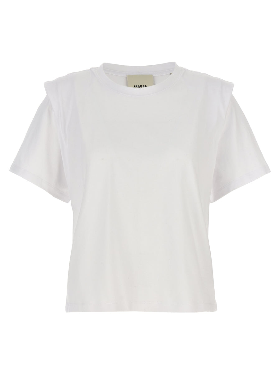Isabel Marant 100% cotton t-shirt in white