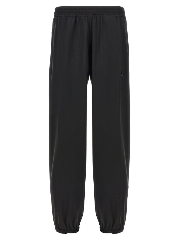 Givenchy 100% virgin wool joggers in black